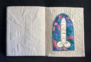 quilted book