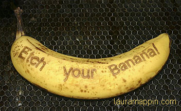 etch your banana